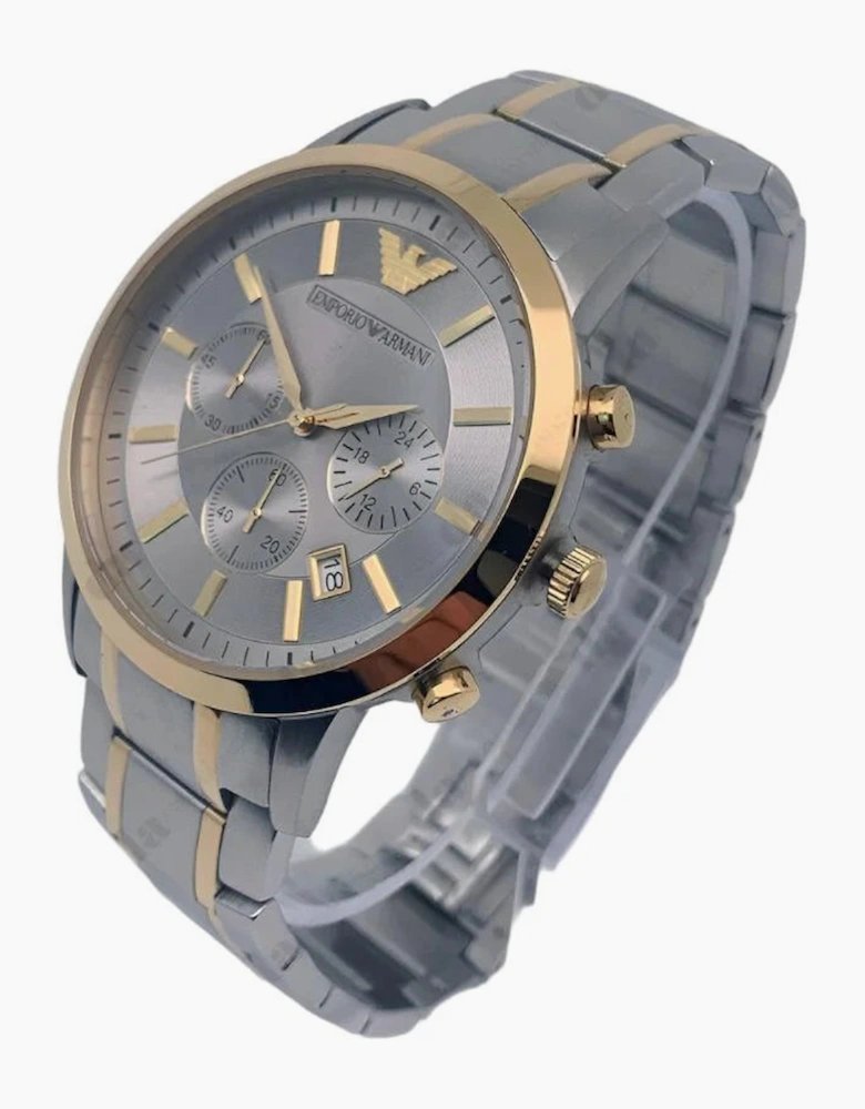 Emporio Armani AR11076 Two Tone Chronograph Men's Watch