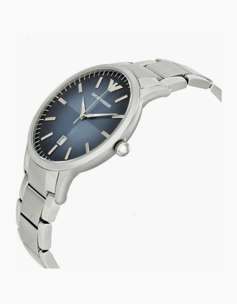 Emporio Armani Men's Renato Silver Watch AR2472