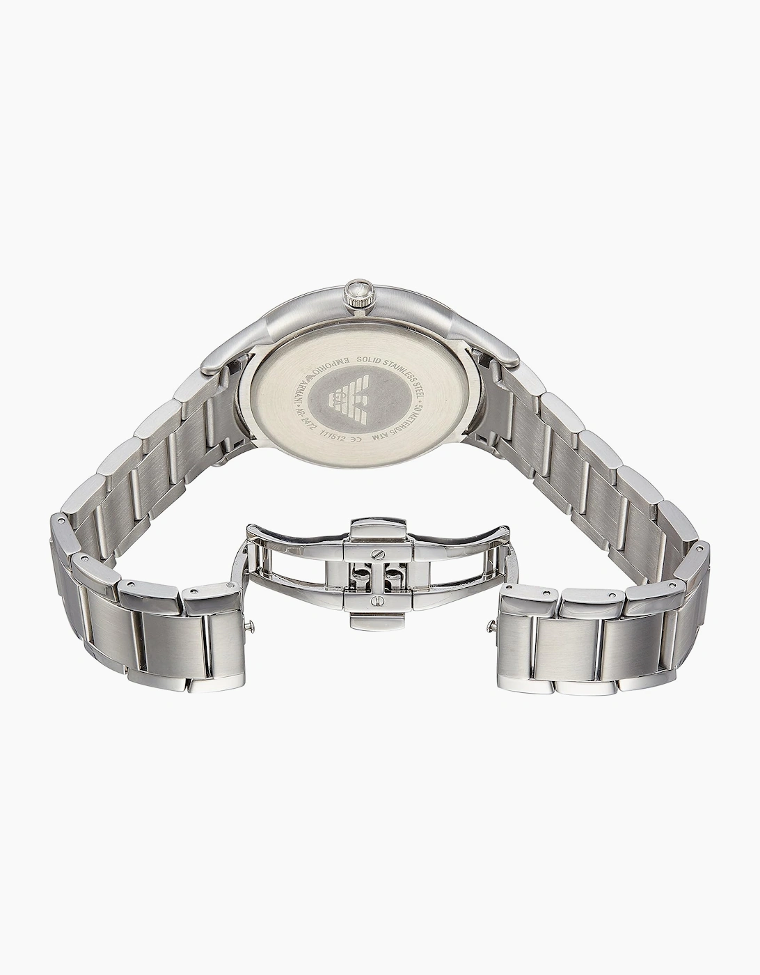 Emporio Armani Men's Renato Silver Watch AR2472