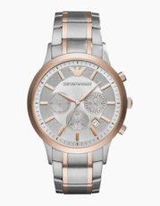 Two-Tone Silver Rose Gold