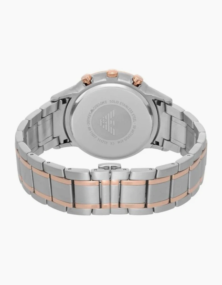 Emporio Armani AR11077  Rose Gold Chronograph Men's Watch