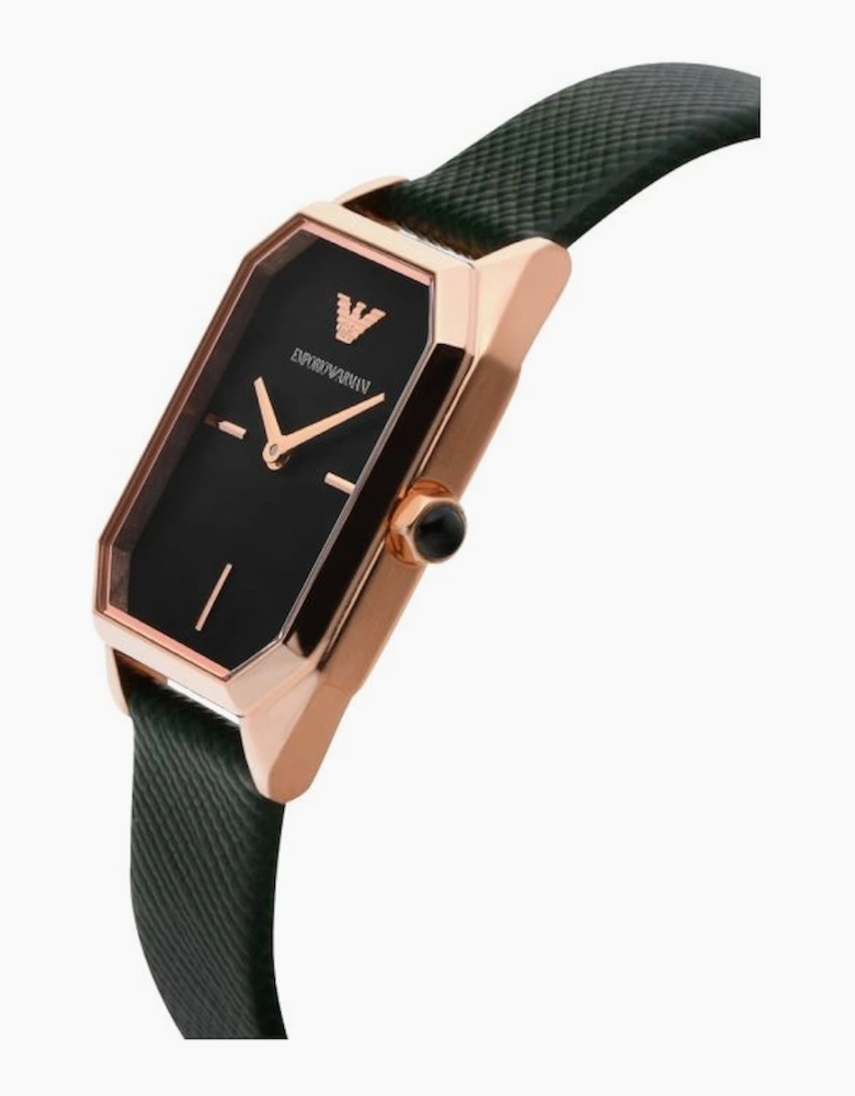 Emporio Armani Ladies Gioia Green Watch AR11149