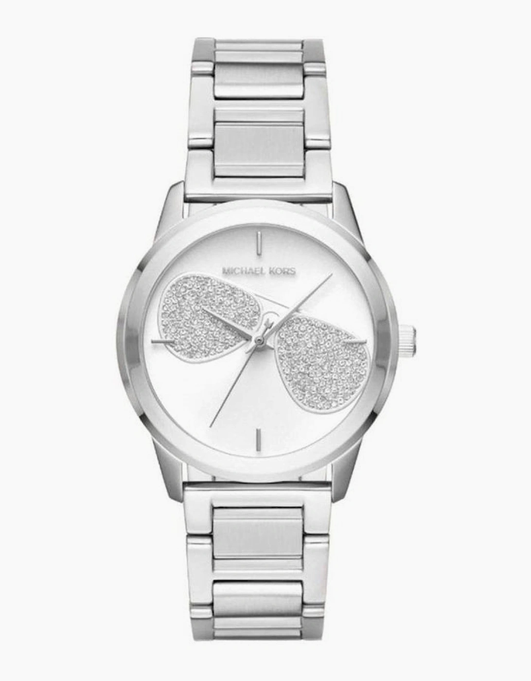 Michael Kors Ladies Hartman Silver Watch MK3672