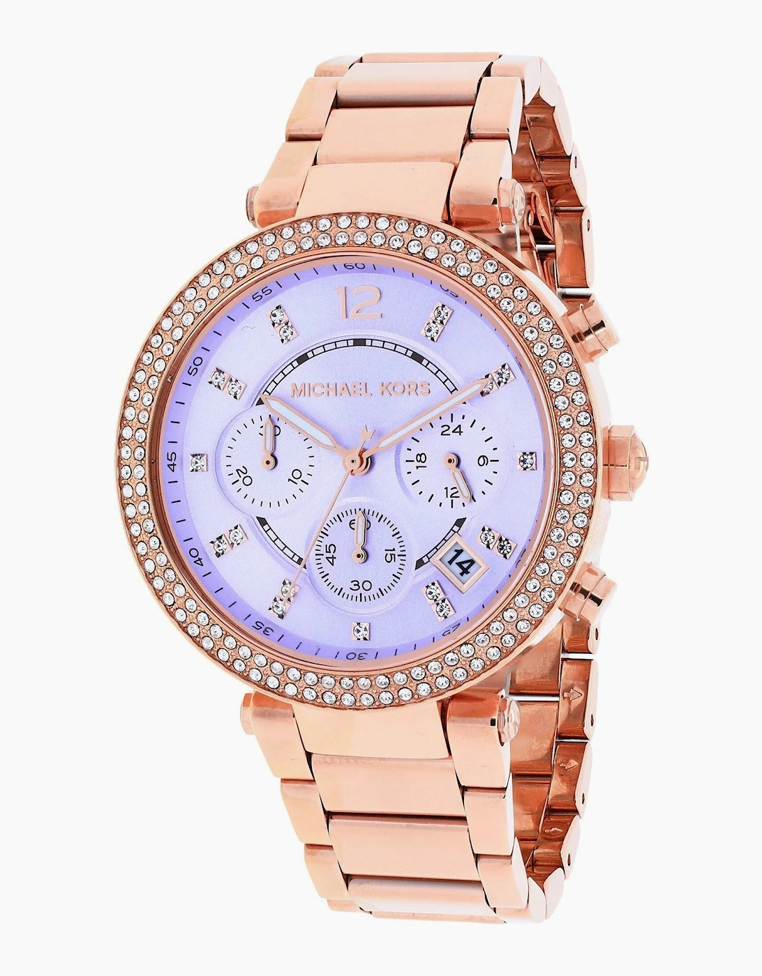Michael Kors Parker Ladies Rose Gold Watch MK6169