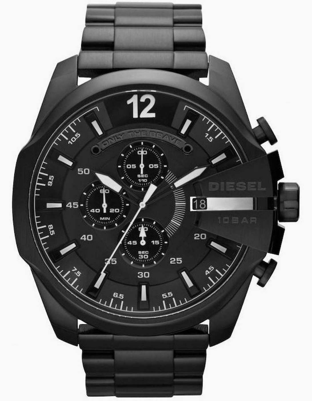 Diesel Men's Mega Chief Black Watch DZ4283