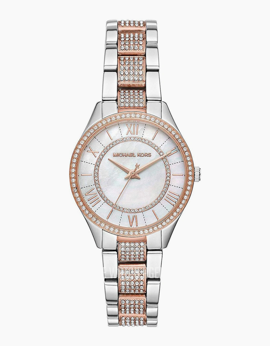 Michael Kors Ladies Two-Tone Lauryn Watch MK4366