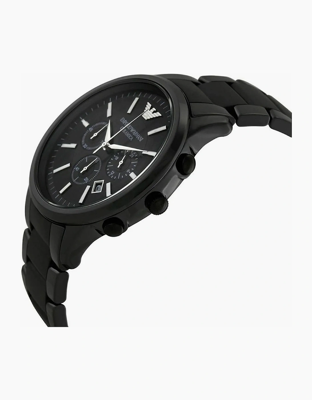 Emporio Armani  AR1451 Black Ceramic Chronograph Men's Watch