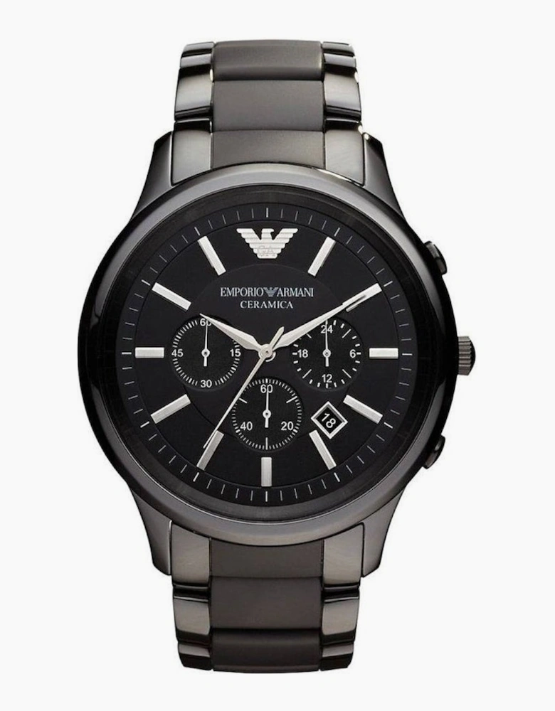 Emporio Armani  AR1451 Black Ceramic Chronograph Men's Watch