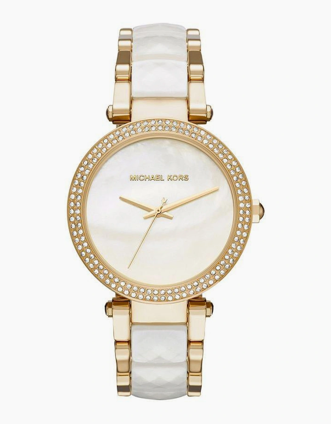 Michael Kors MK6400 Parker Gold Tone Ladies   Watch