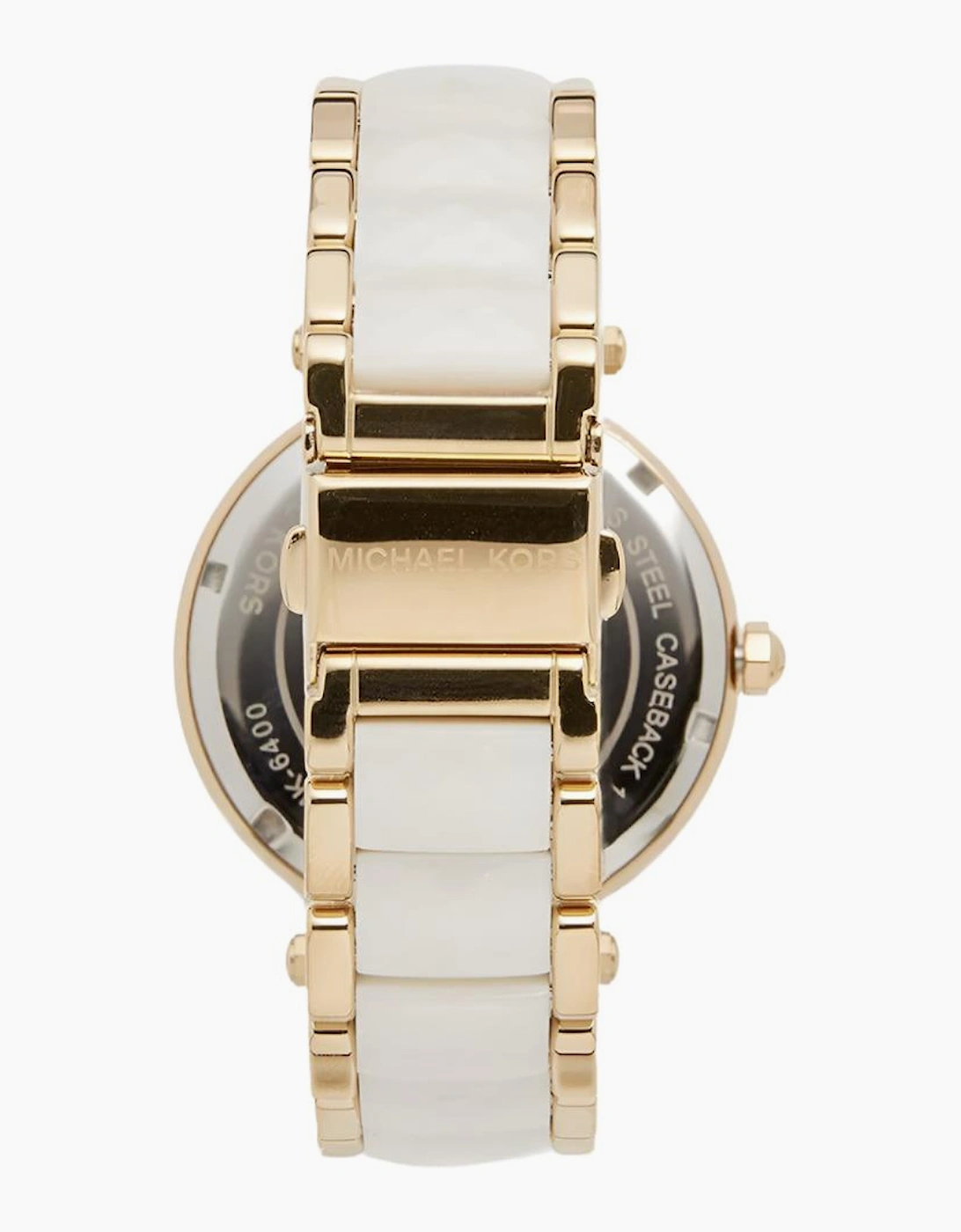 Michael Kors MK6400 Parker Gold Tone Ladies   Watch