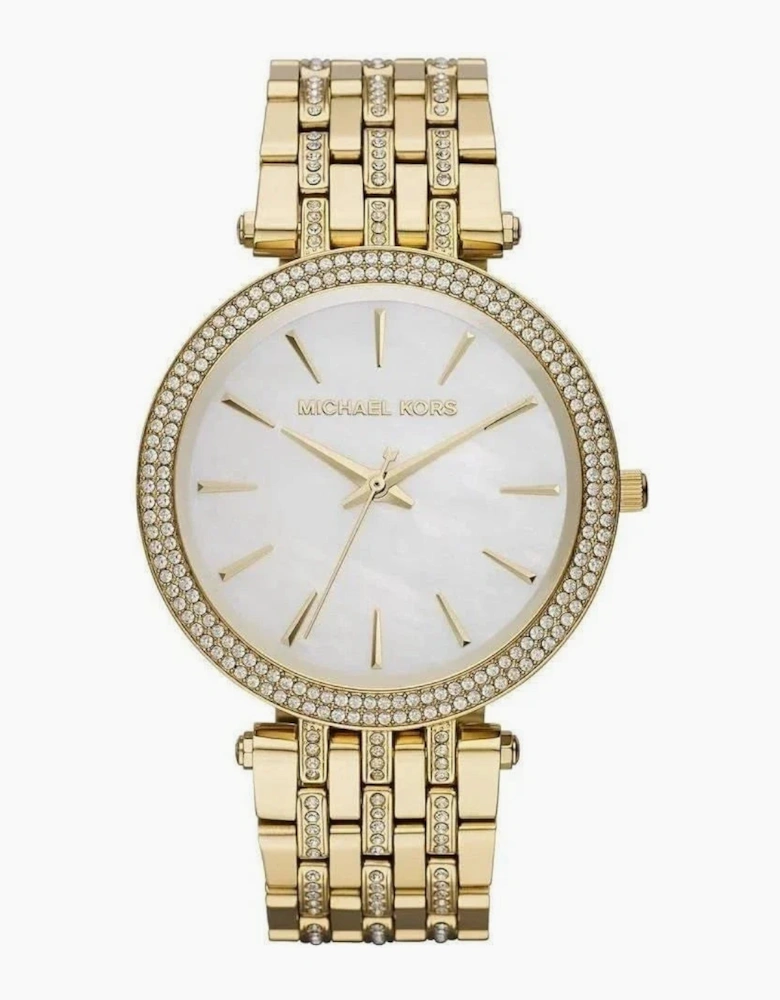 Michael Kors MK3219 Darci Gold Two Tone Glitz Ladies Watch