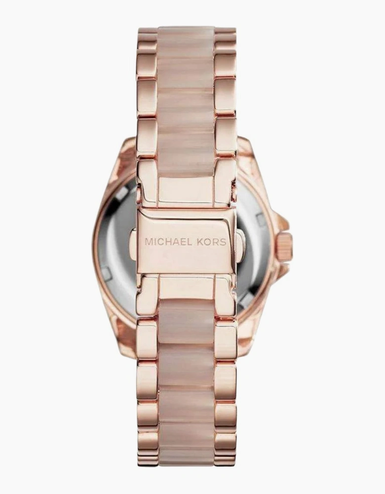 Michael Kors MK6175 Mini Blair Rose Gold Bracelet Ladies Watch