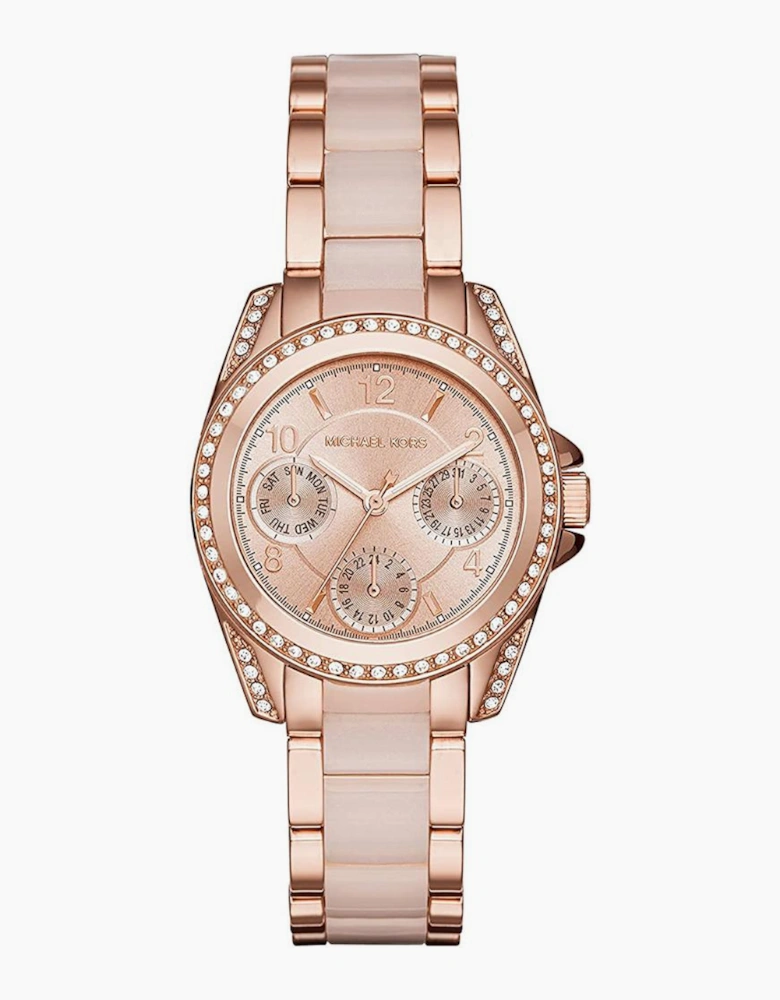 Michael Kors MK6175 Mini Blair Rose Gold Bracelet Ladies Watch