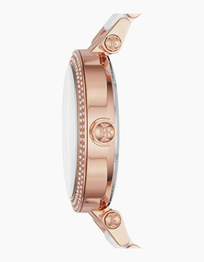 Michael Kors Ladies Parker Rose Gold Watch MK6365