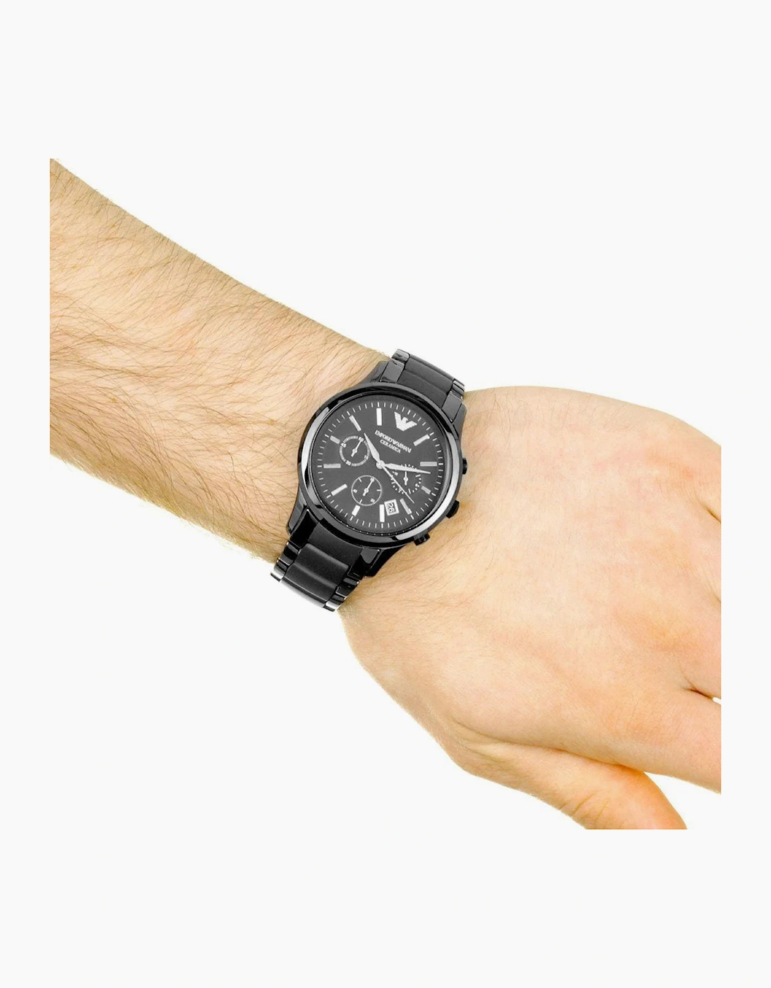 Emporio Armani Men's Ceramica Black Watch AR1452