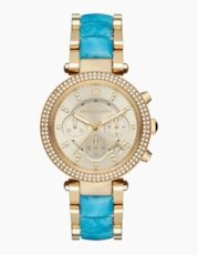 Gold Tone / Blue