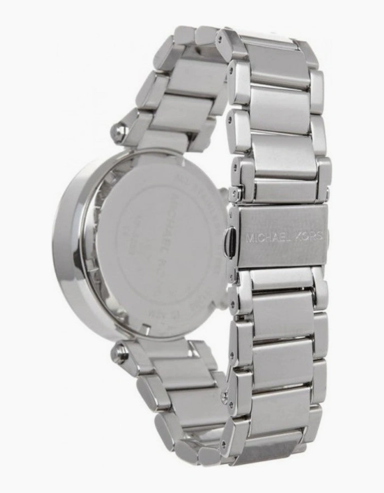 Michael Kors MK5353 Parker Silver Chronograph Ladies Watch