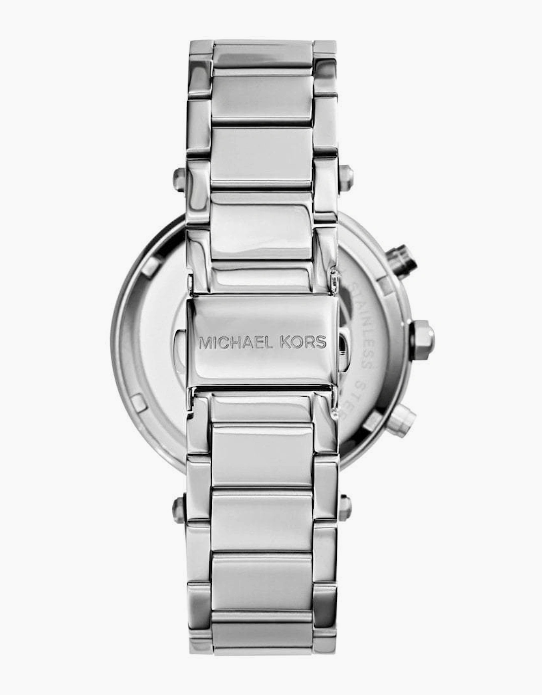 Michael Kors MK5353 Parker Silver Chronograph Ladies Watch