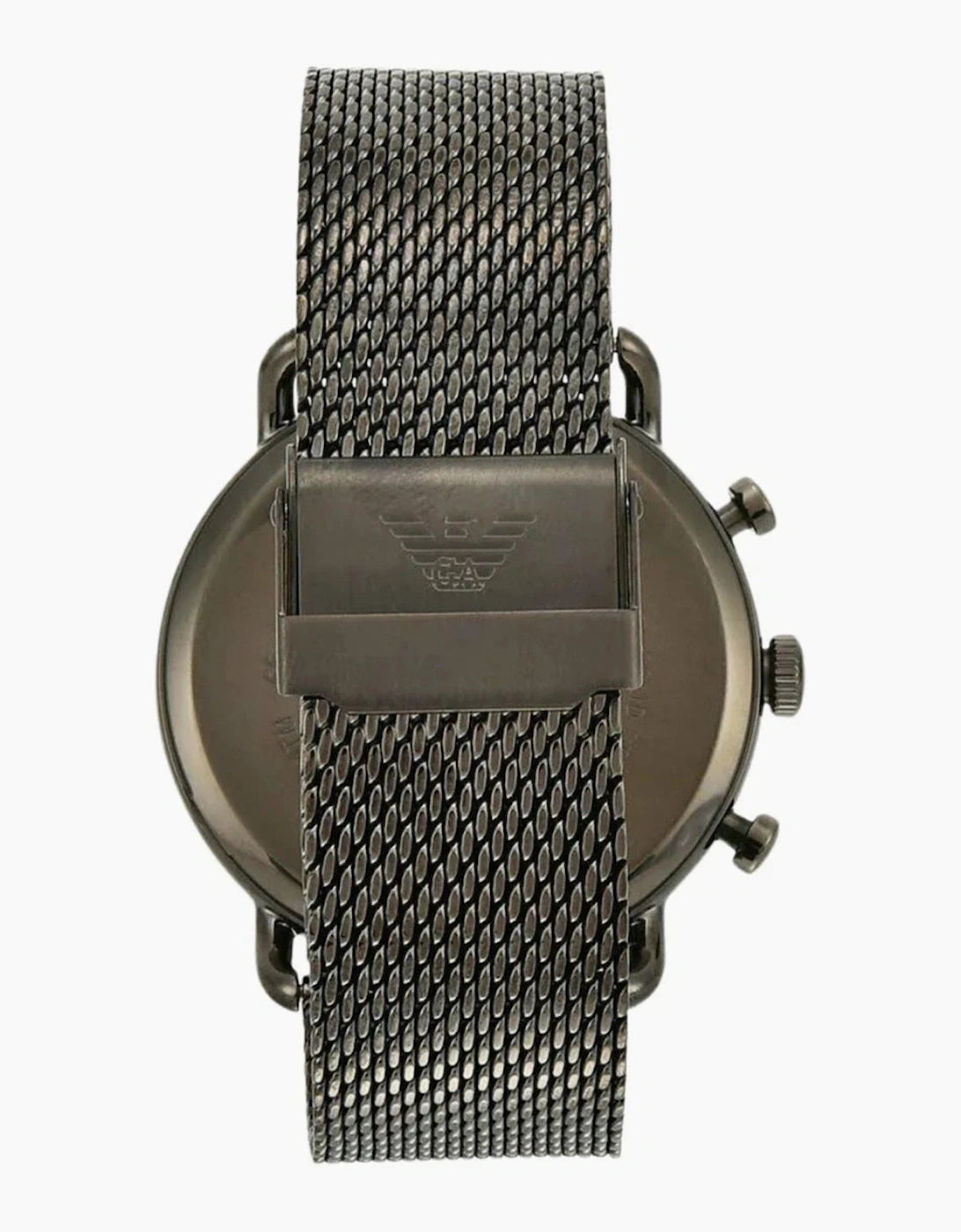 Emporio Armani AR11141 Gunmetal Gray Mesh Chronograph Men's Watch