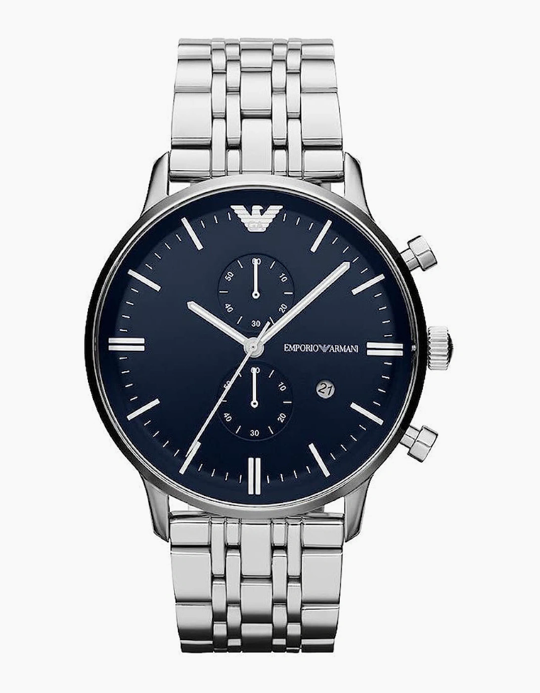 Emporio Armani AR1648 Silver Chronograph  Men's Watch