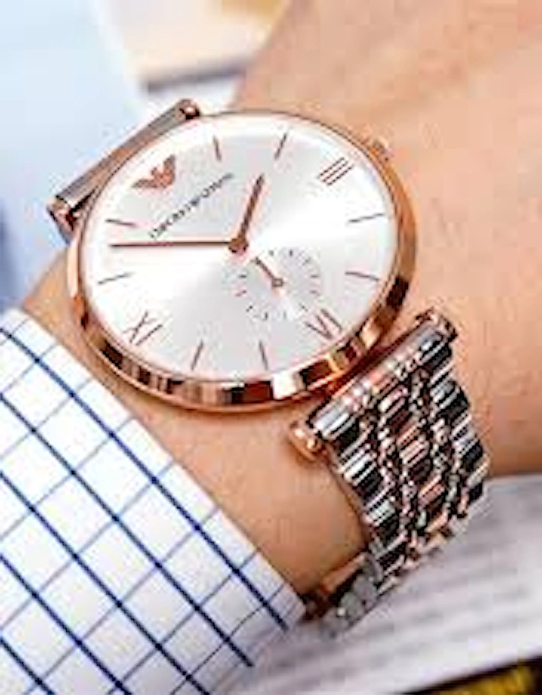 Emporio Armani AR1677 Rose Gold and Ladies Watch