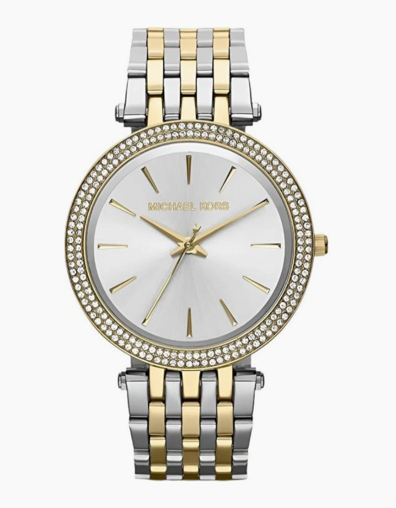 Michael Kors MK3215 Darci Silver Two Tone Ladies Watch
