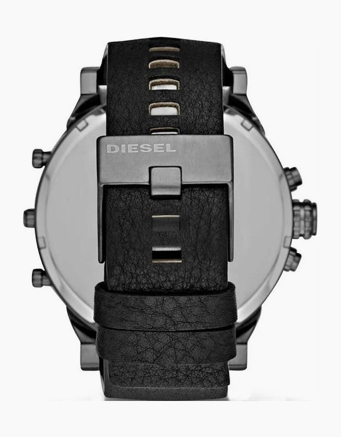 Diesel DZ7350 Daddy 2.0 Black Leather Chronograph Men's Watch