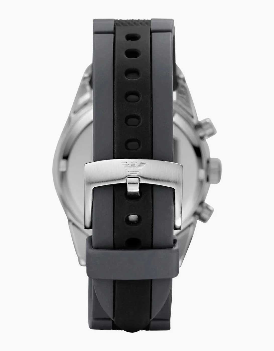 Emporio Armani  AR5866 Black Silicone Chronograph Men's Watch