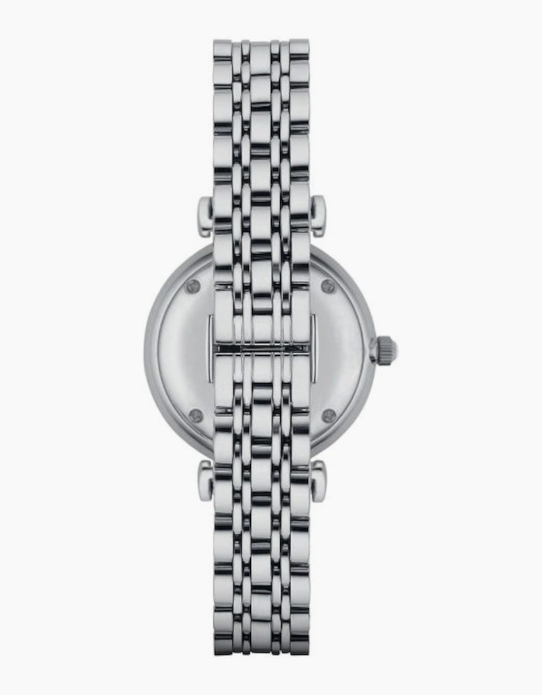 Emporio Armani AR1908 Silver Crystal Ladies Watch