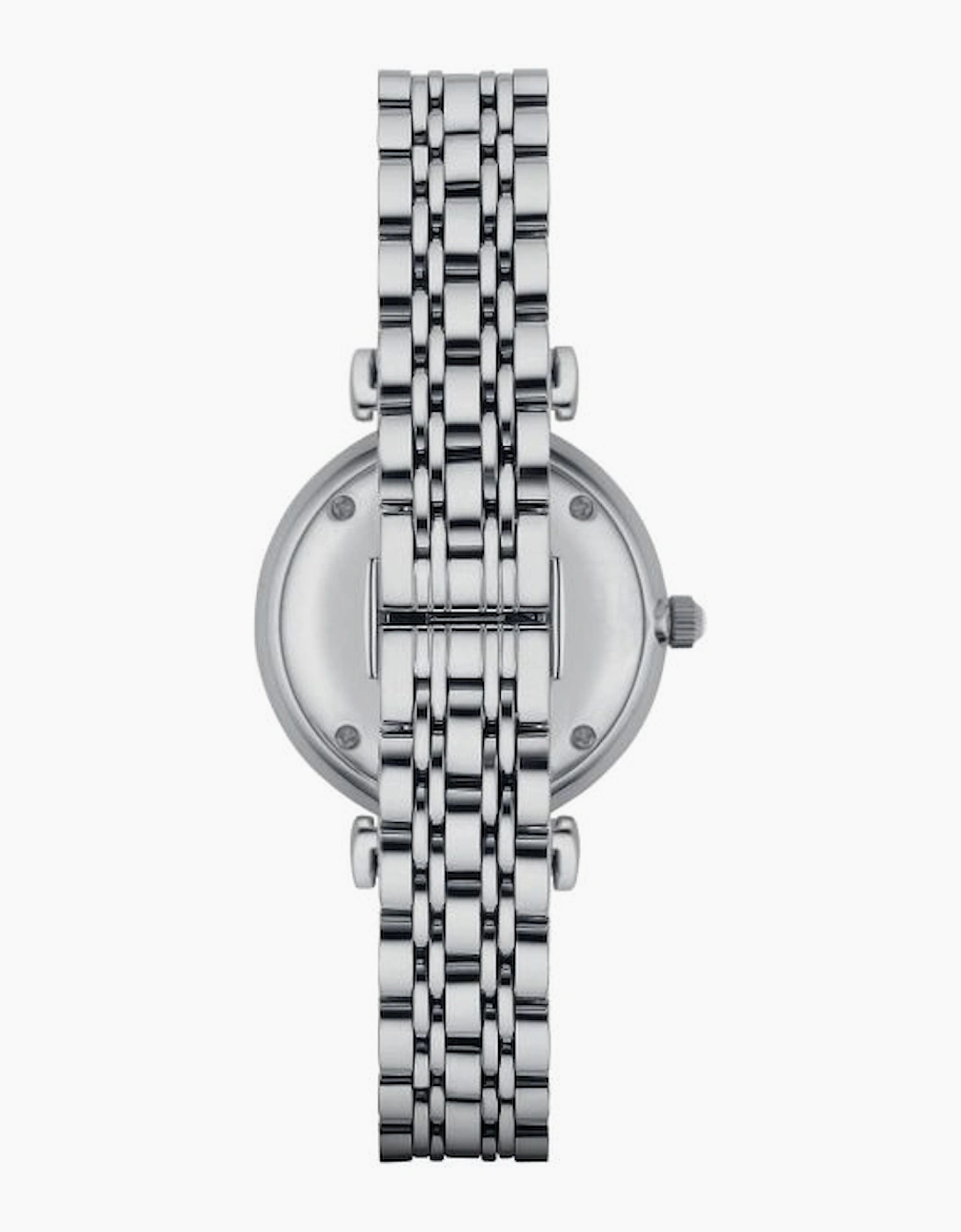 Emporio Armani AR1908 Silver Crystal Ladies Watch