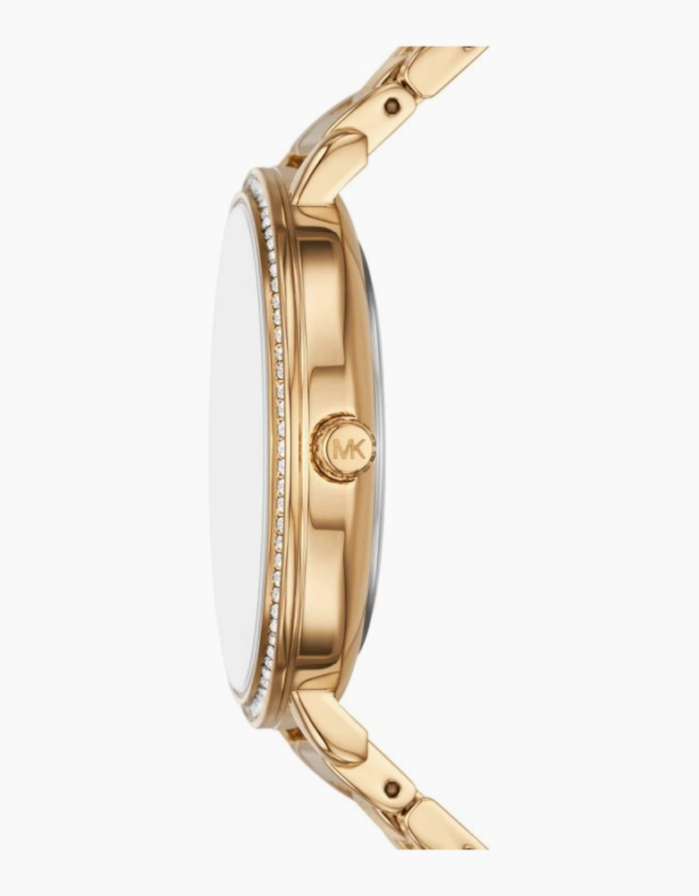 Michael Kors Ladies Gold Pyper Watch MK4666