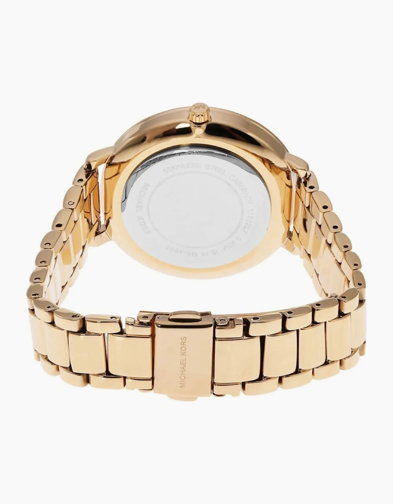 Michael Kors Ladies Gold Pyper Watch MK4666