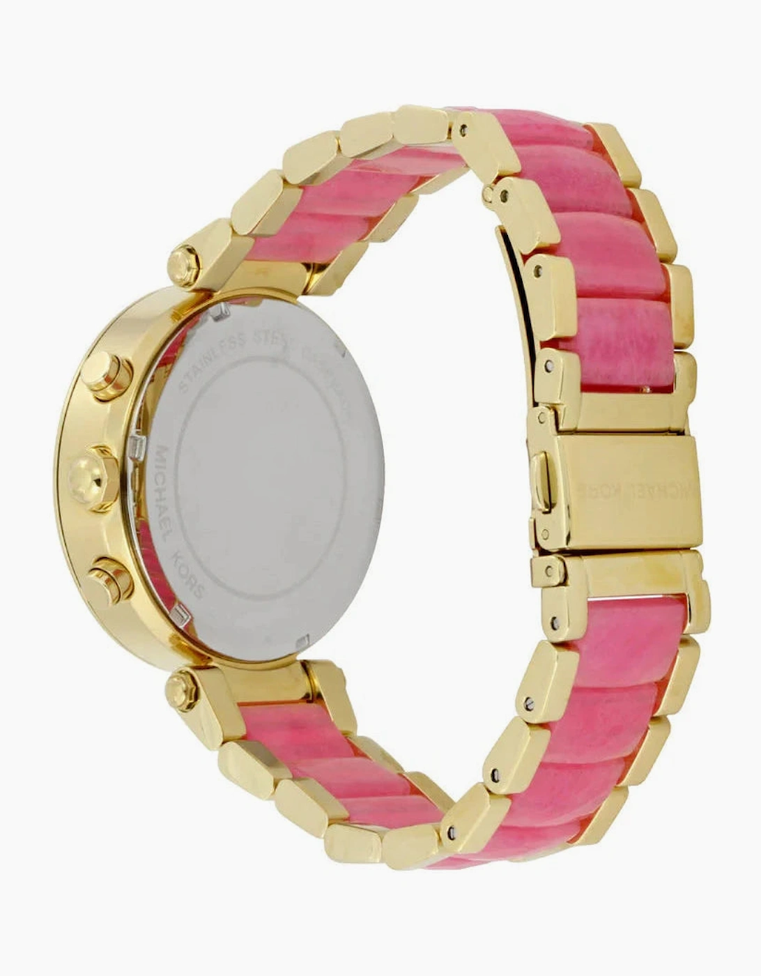 Michael Kors Ladies Parker Yellow Gold Watch MK6363
