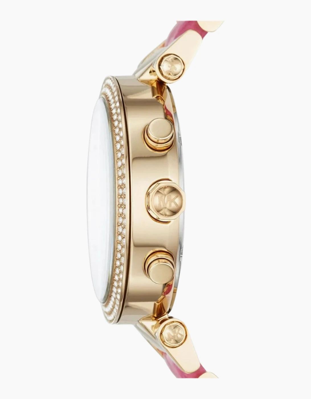 Michael Kors Ladies Parker Yellow Gold Watch MK6363
