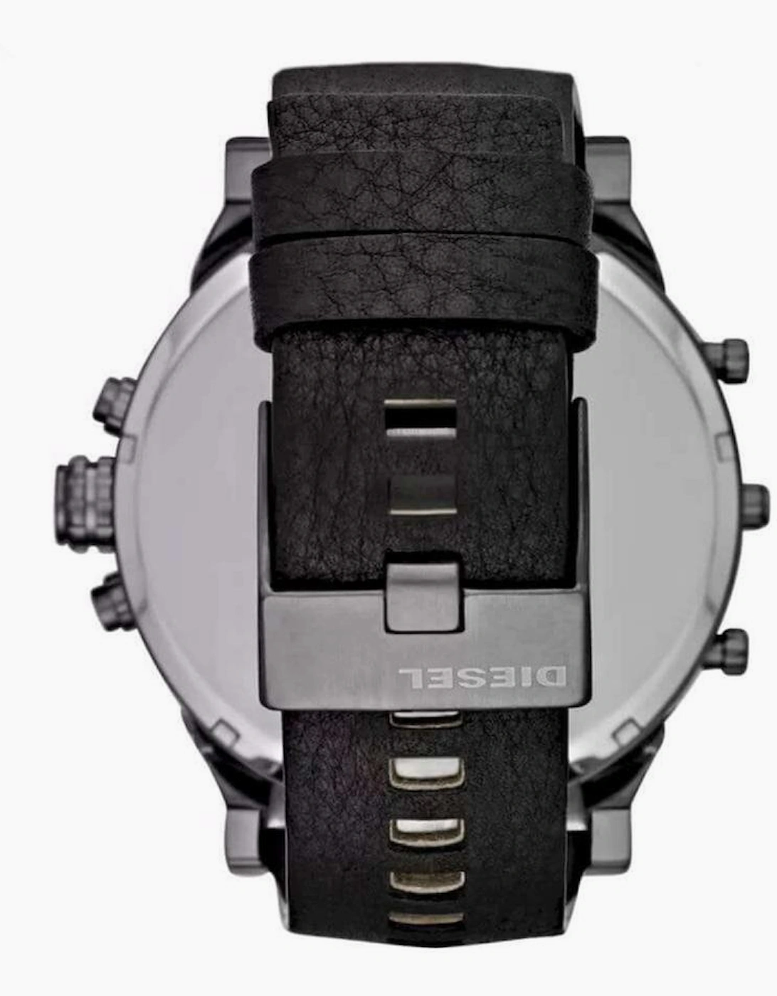 Diesel DZ7348 Mr. Daddy 2.0 Black Leather Chronograph Men's Watch