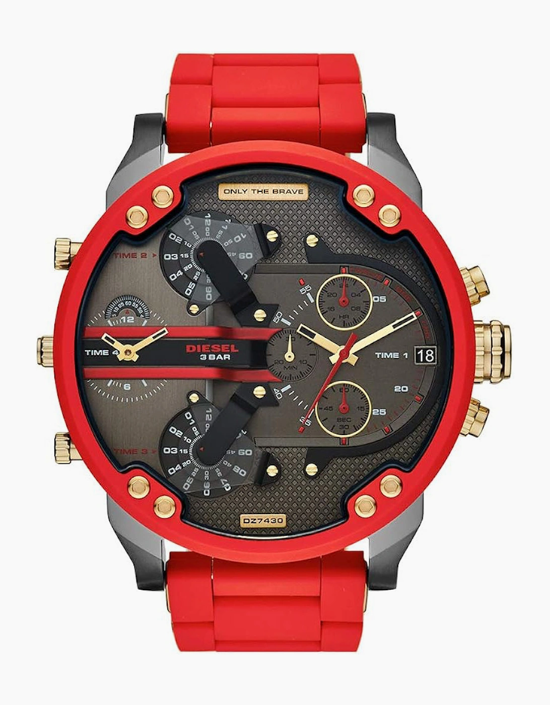 Diesel Men's Mr Daddy 2.0 Red Watch DZ7430
