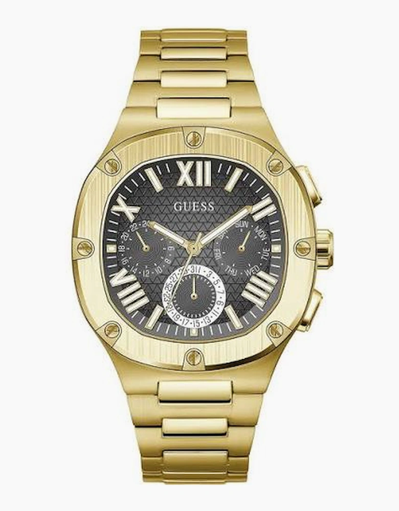 Guess Cosmo GW0572G2 Headline Gold Men's Watch