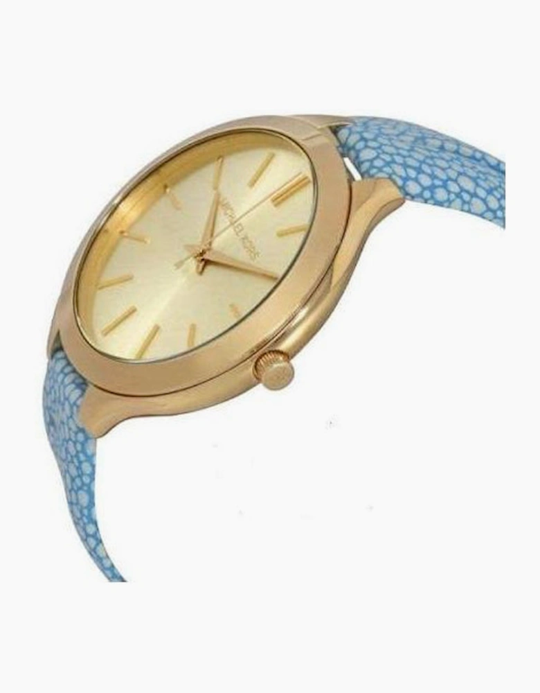 Michael Kors MK2478 Slim Runway Gold Ladies Watch