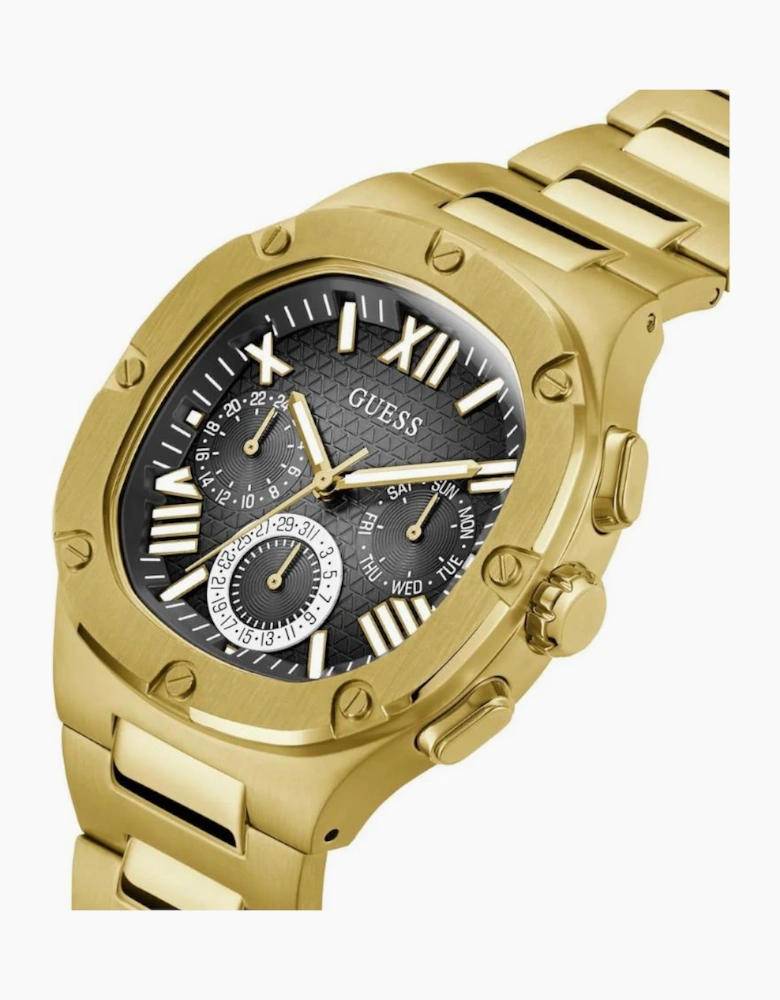 Guess Cosmo GW0572G2 Headline Gold Men's Watch
