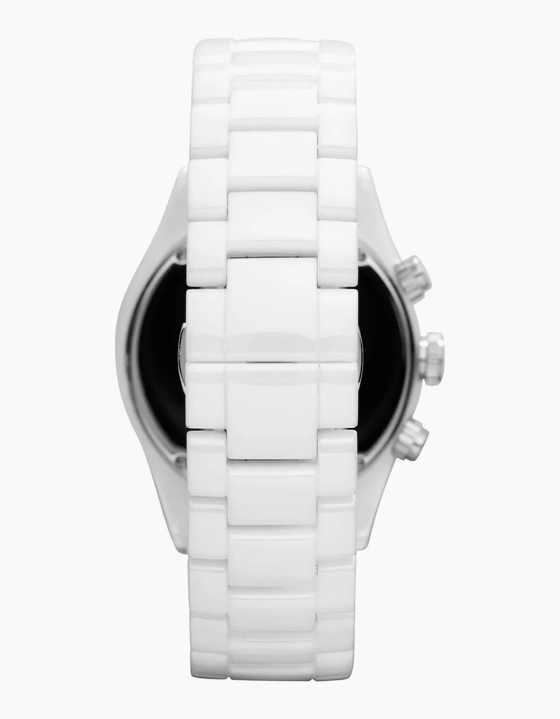 Emporio Armani AR1456 White Crystal Ceramic Ladies Watch