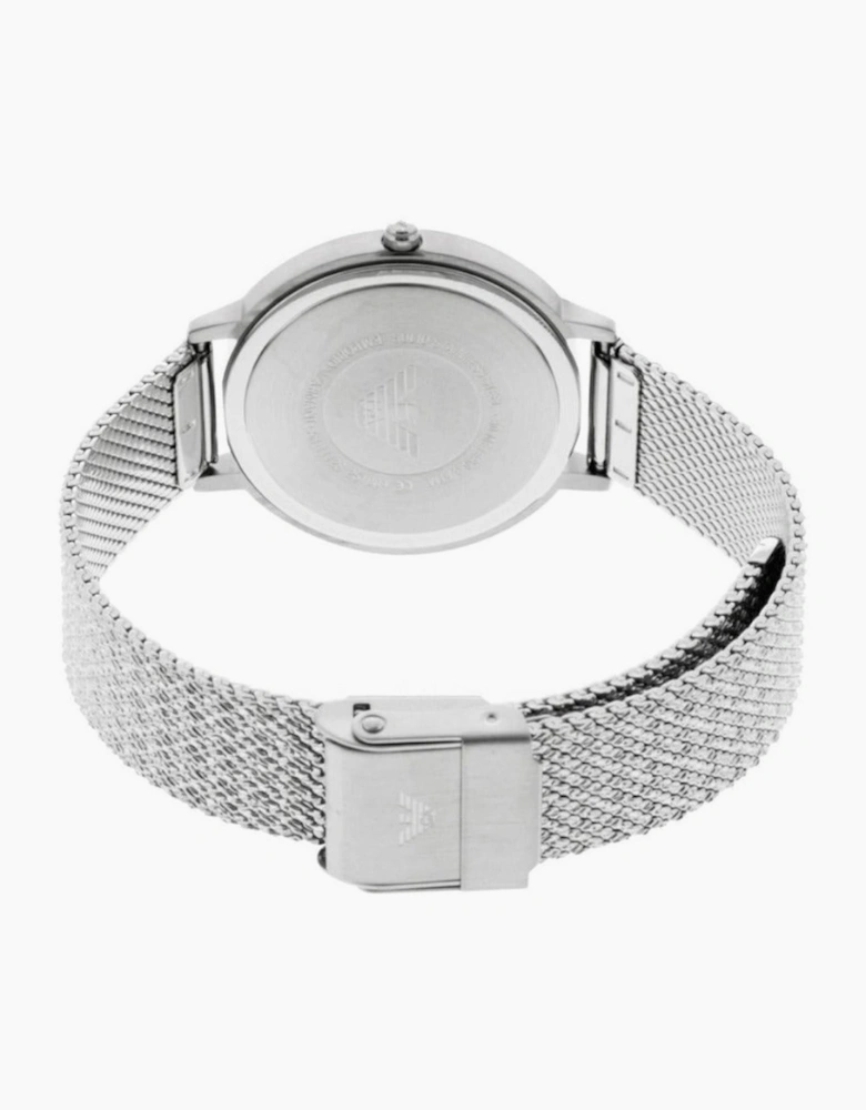 Emporio Armani AR11128 Silver Mesh Ladies Watch
