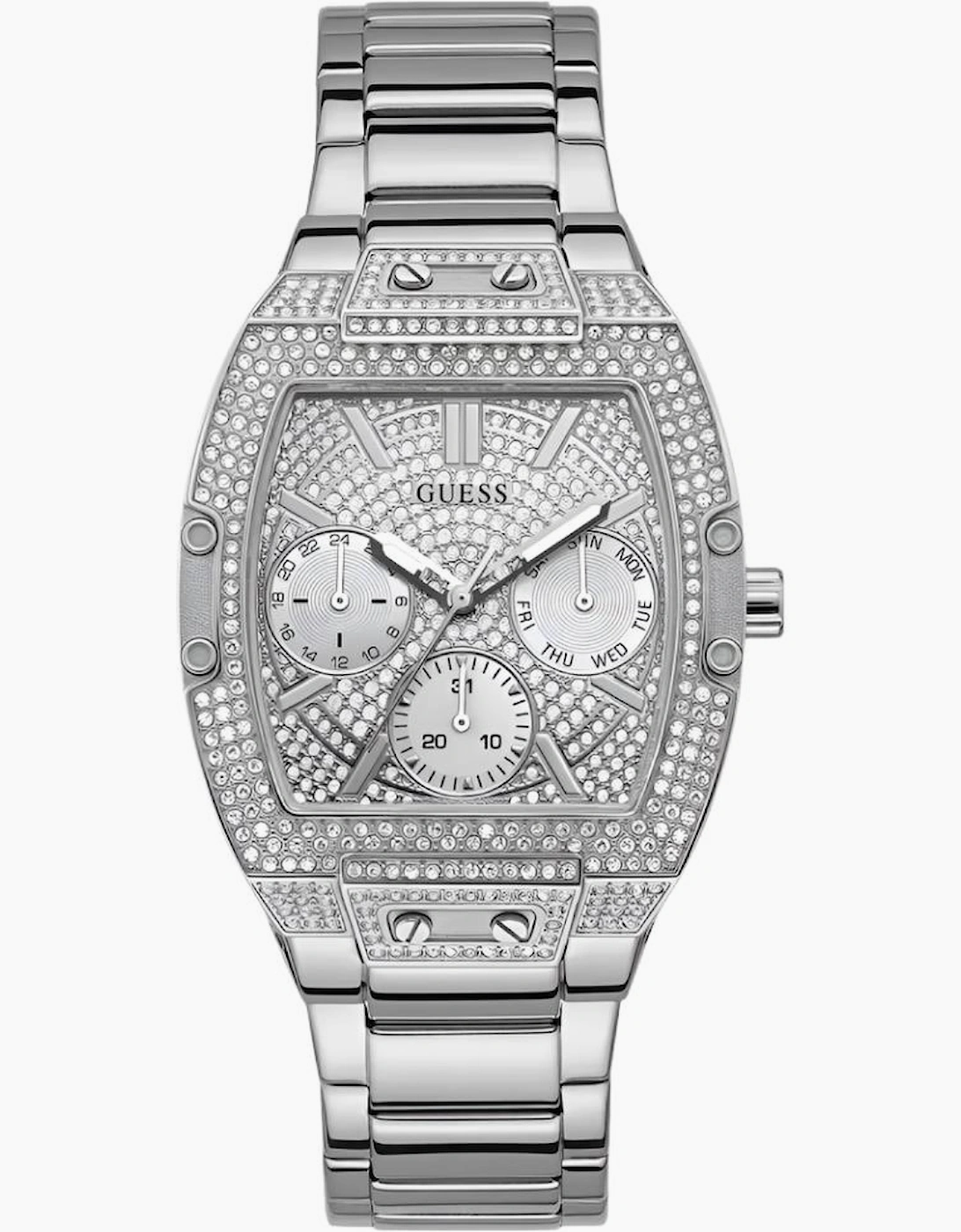 Guess Raven Silver Ladies Watch GW0104L1