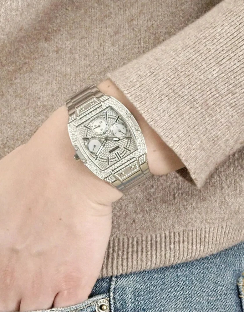Guess Raven Silver Ladies Watch GW0104L1