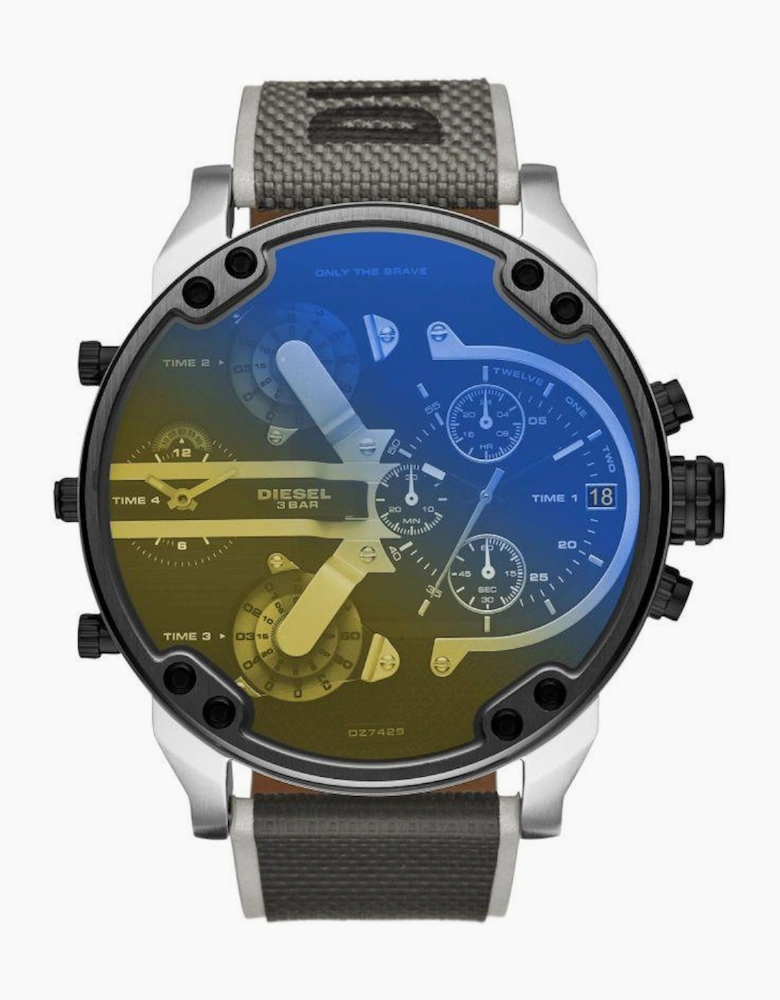Diesel Men's Mr Daddy 2.0 Grey Watch DZ7429