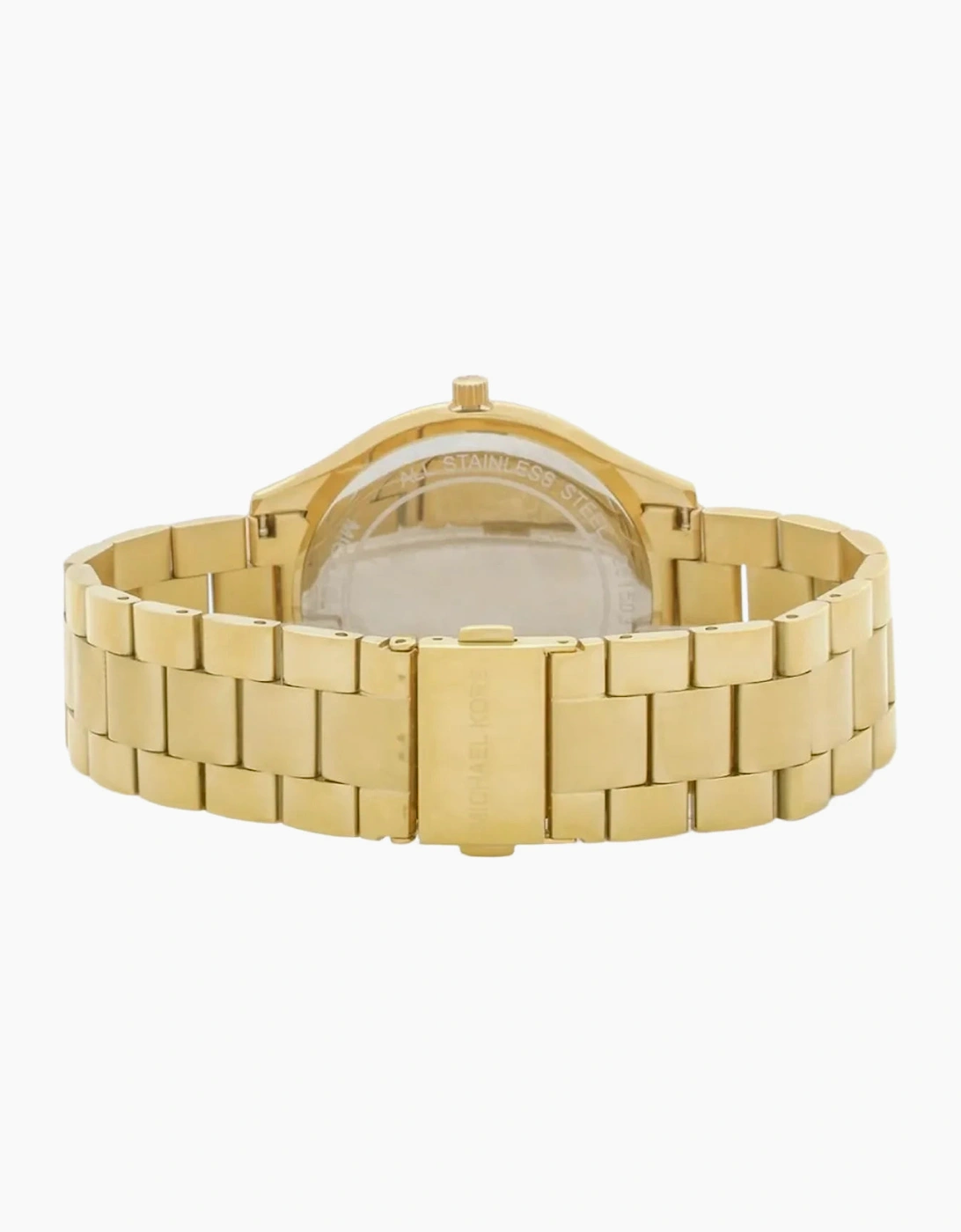 Michael Kors Ladies Slim Runway Gold Watch MK3435