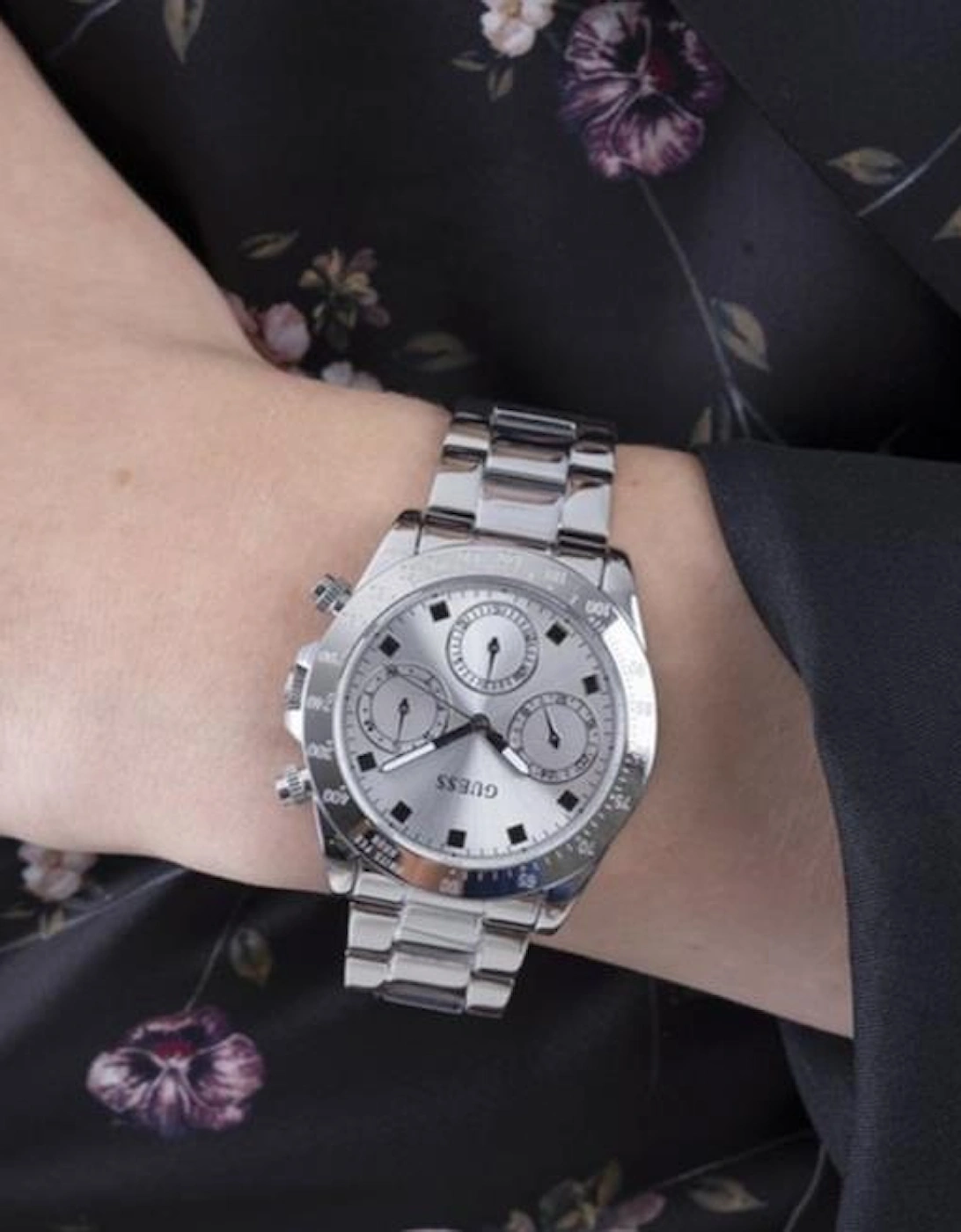 Guess Eclipse Silver Ladies Watch GW0314L1