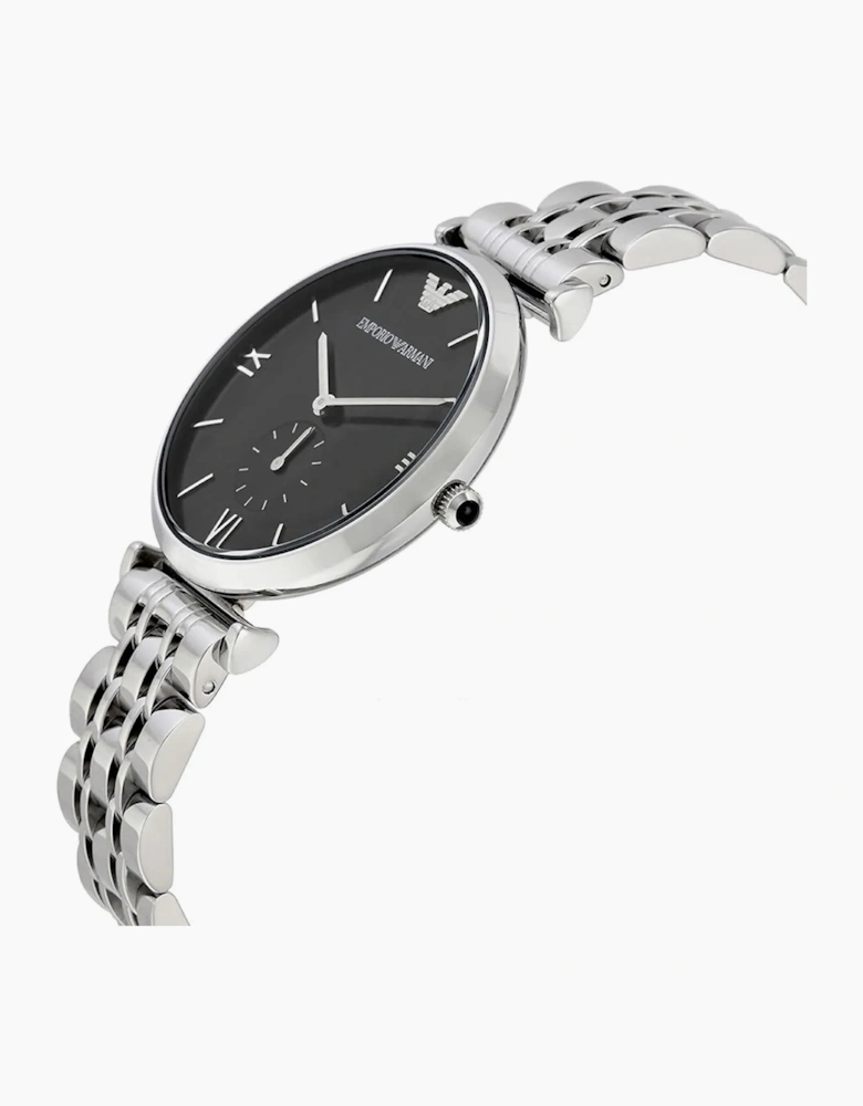 Emporio Armani Men's Silver Watch AR1676