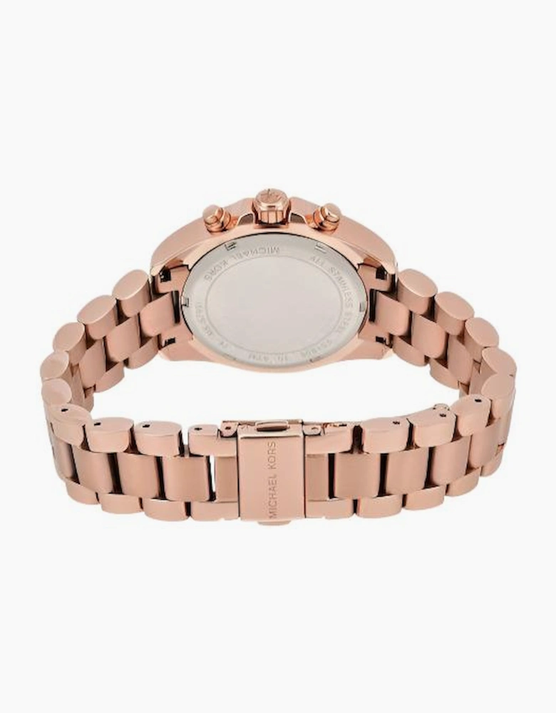 Michael Kors MK5799 Bradshaw Mini Rose Gold Chronograph Ladies Watch