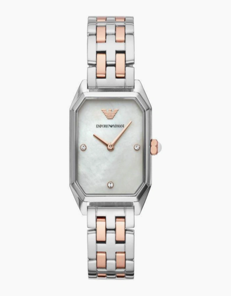 Emporio Armani AR11146 Two Tone Ladies Watch