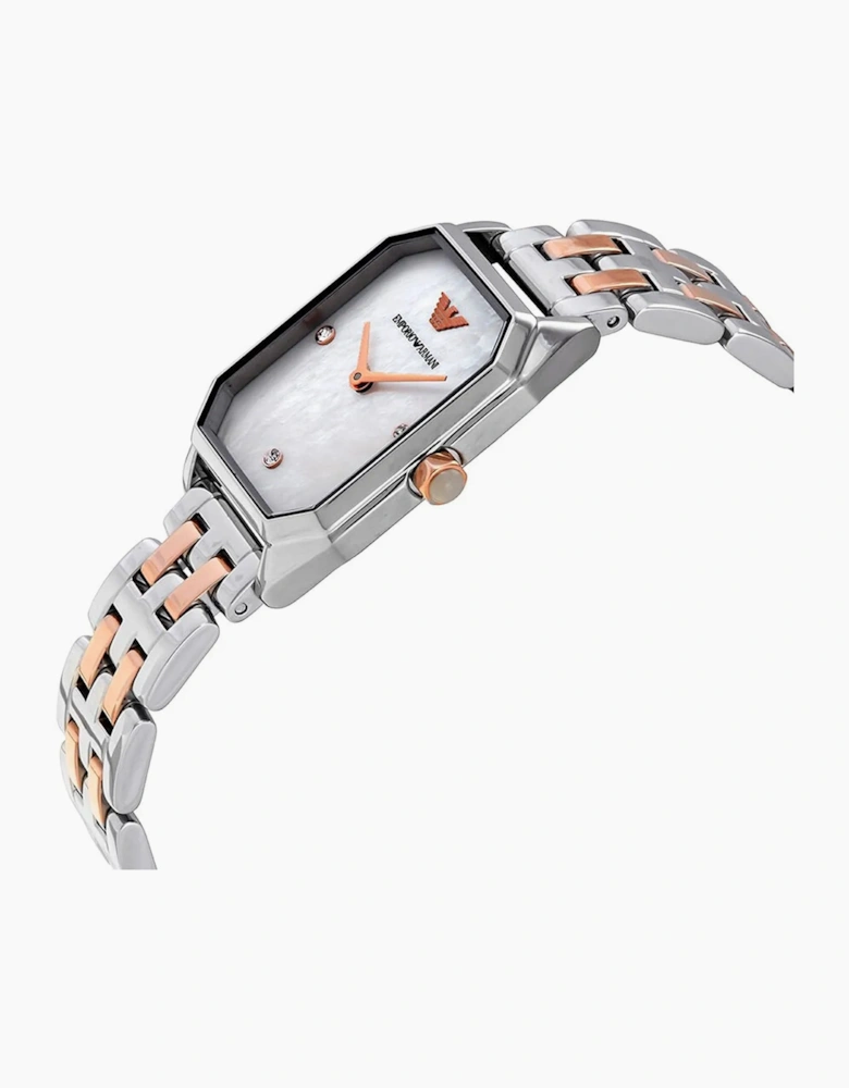 Emporio Armani AR11146 Two Tone Ladies Watch